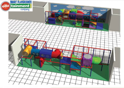 indoor small playground for toddler play