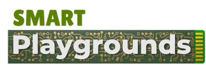 SMART Playgrounds indoor play business logo
