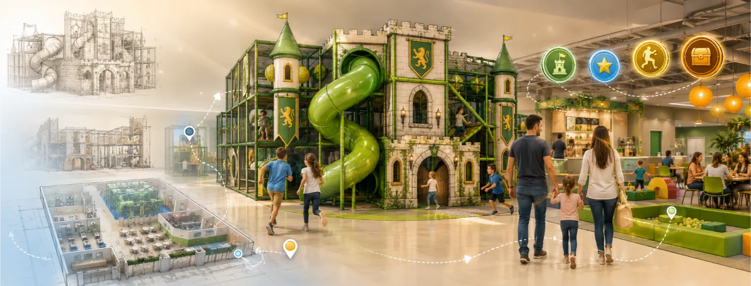 Soft playground Equipment for business and commercial success by SMART Playgrounds